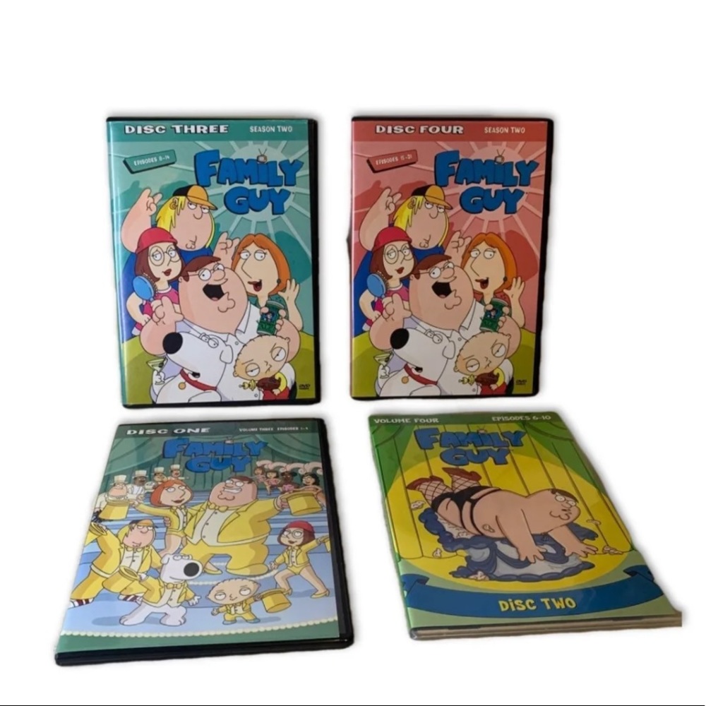 Family Guy DVD Lot (4)